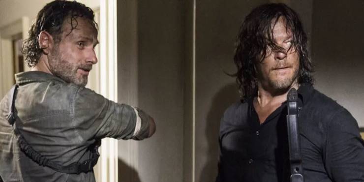 The Walking Dead Rick and Daryl holding their guns in the house.jpg?q=50&fit=crop&w=740&h=370&dpr=1