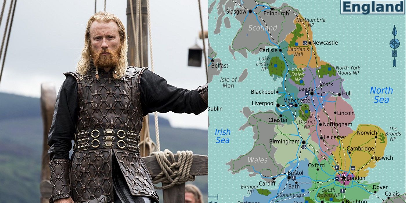 Vikings Every Country The Main Characters Visit (In Maps)