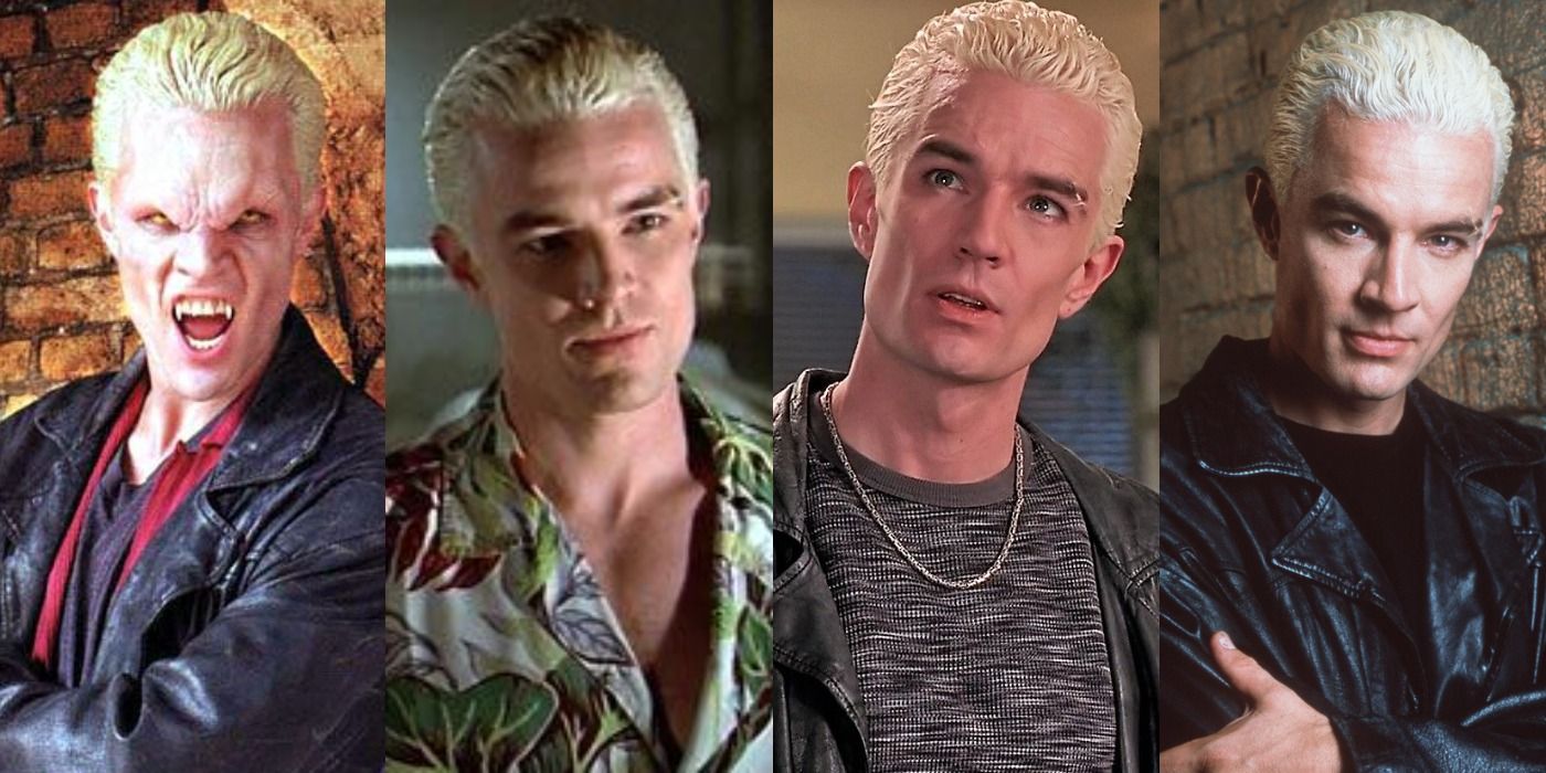 Buffy The Vampire Slayer: Spike&#39;s Transformation Over The Years (In Pictures)