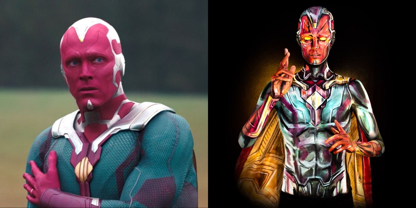 Marvel 10 Best Vision Cosplays Screenrant