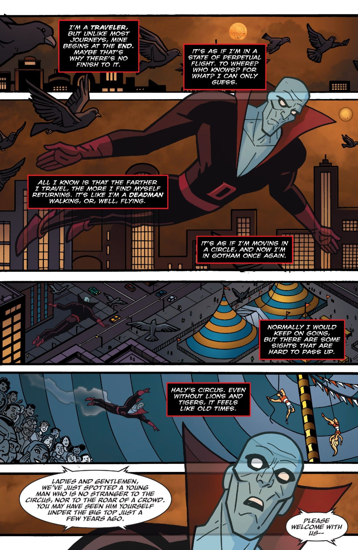 Court Of Owls Reveals Itself In Batman The Animated Series Comic