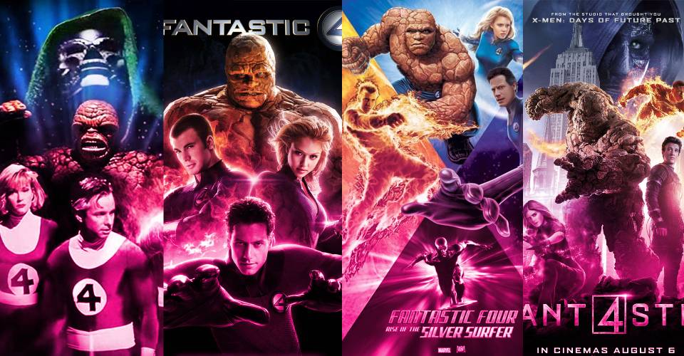 Every Fantastic Four Movie Ranked Worst To Best Screen Rant
