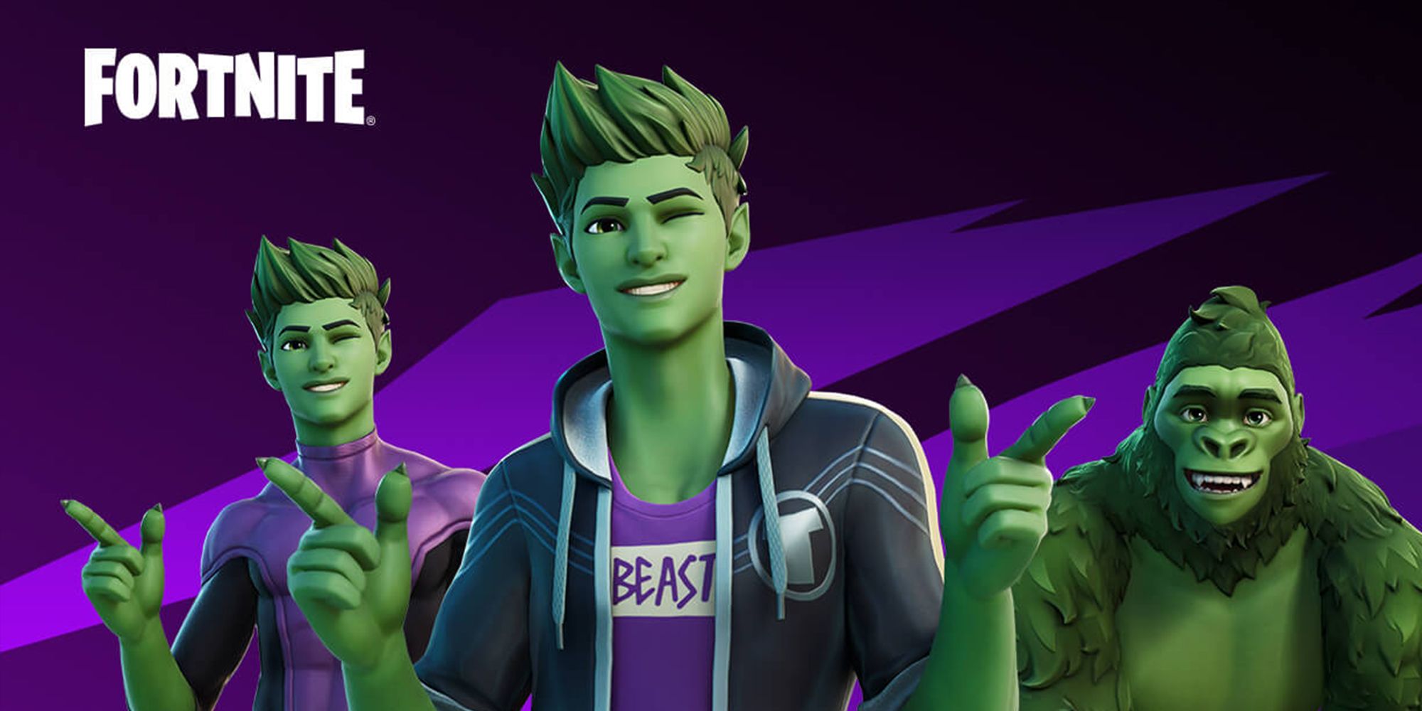 Fortnite How To Get The Beast Boy Outfit