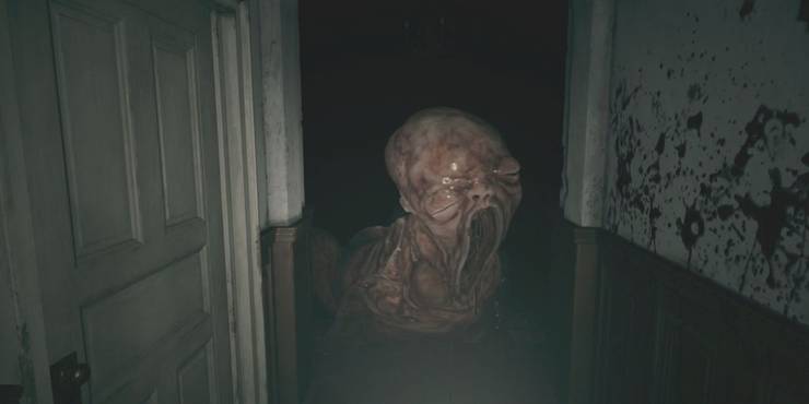 Resident Evil: Scariest Moments That Are The Epitome Of Jump Scares In Gaming History, Ranked 8 Giant Baby Monster Resident Evil Village.jpeg?q=50&fit=crop&w=740&h=370&dpr=1