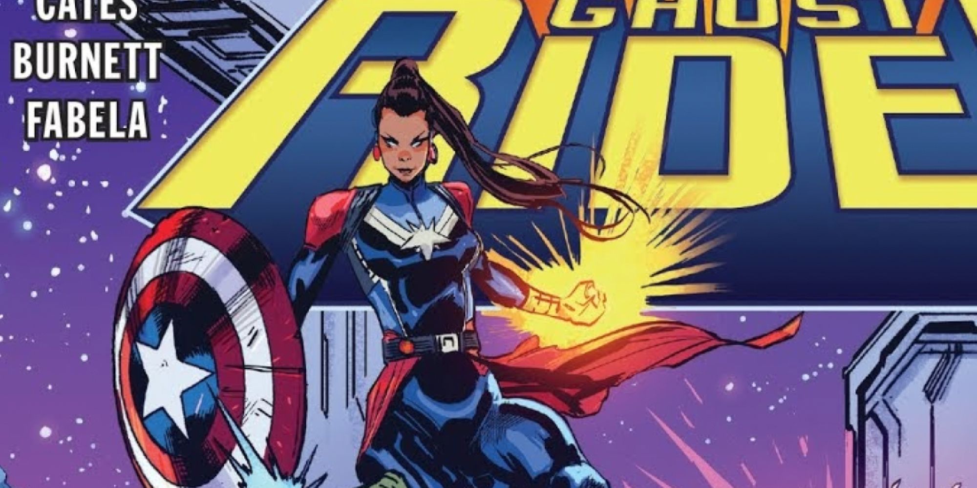 Kamala Khan becomes Captain Marvel in Marvel Comics.