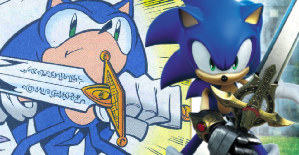 Sonic Was A Knight in the Comics Long Before the Video Games