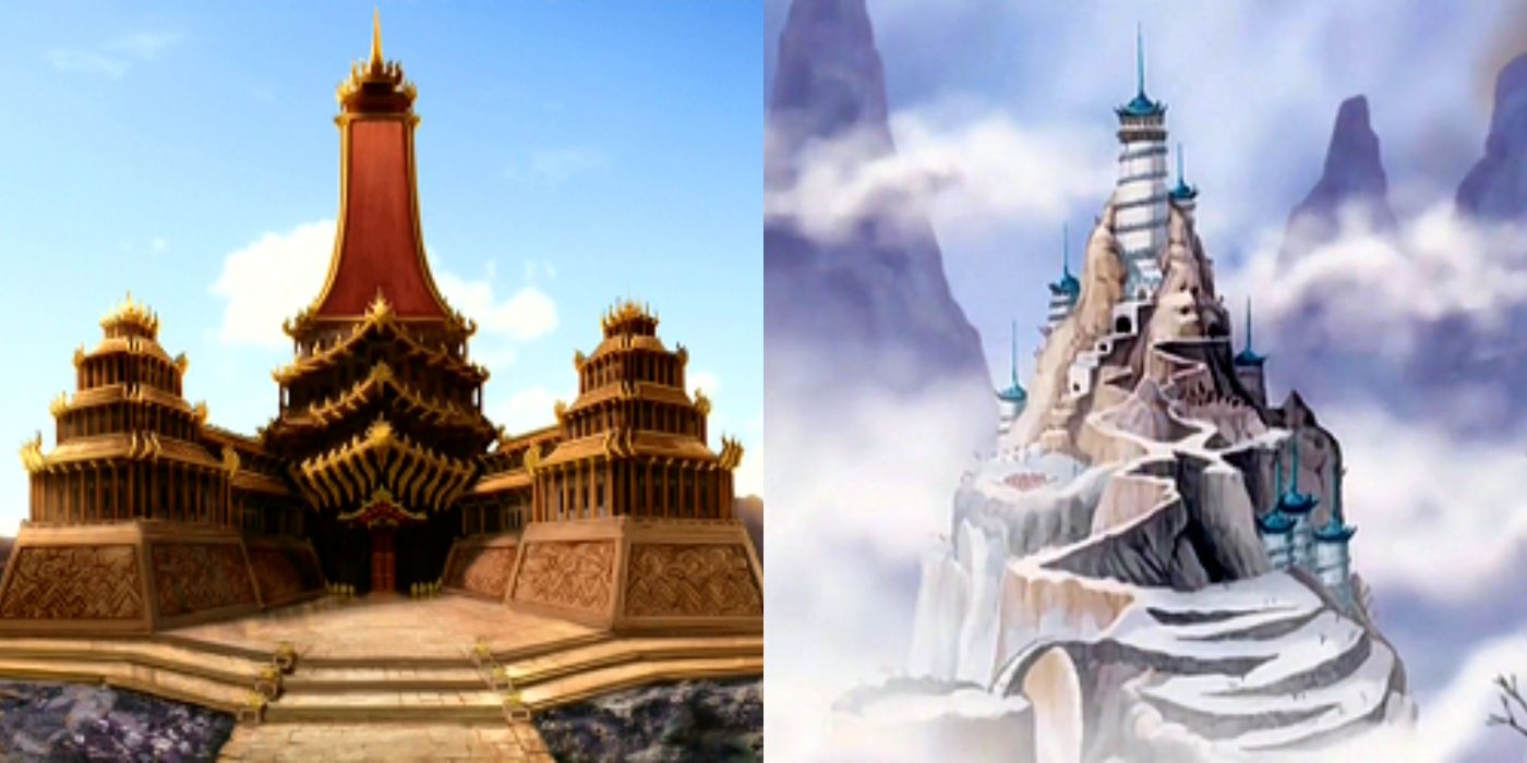 Avatar The Last Airbender: The Main Characters' Coolest Homes, Ranked