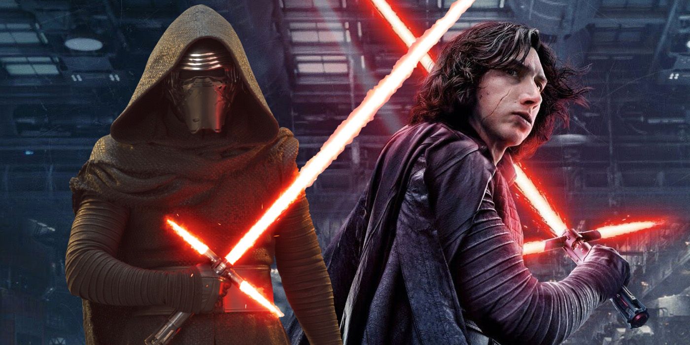 Why Kylo Ren Uses A Crossguard Lightsaber Screen Rant