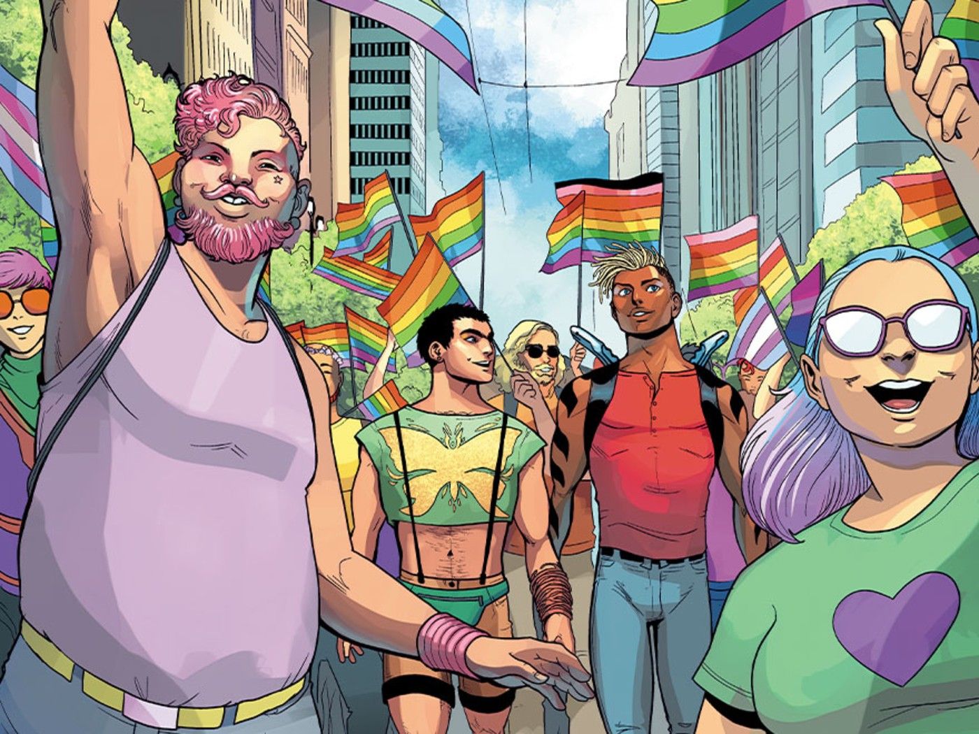 DC Heroes Shine in Previews for Pride Month Special Screen Rant