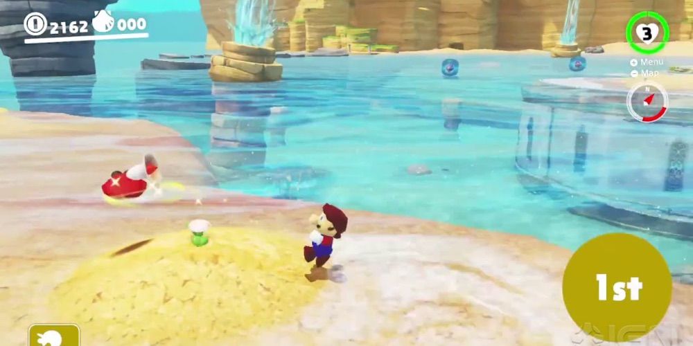 Super Mario Odyssey 10 Seaside Kingdom Moons You Totally Missed