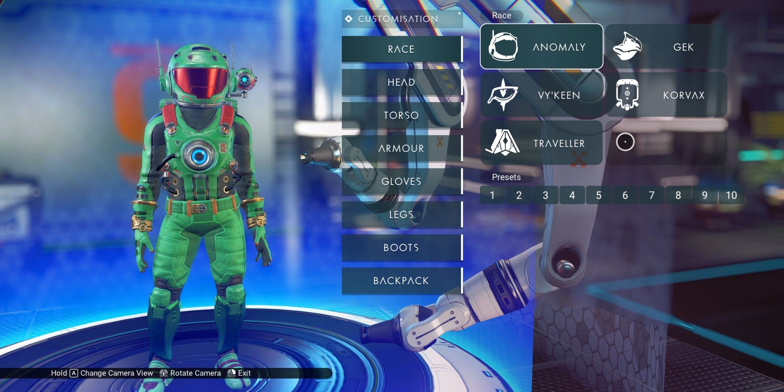 Anomaly custom. No man's Sky раса Странник.