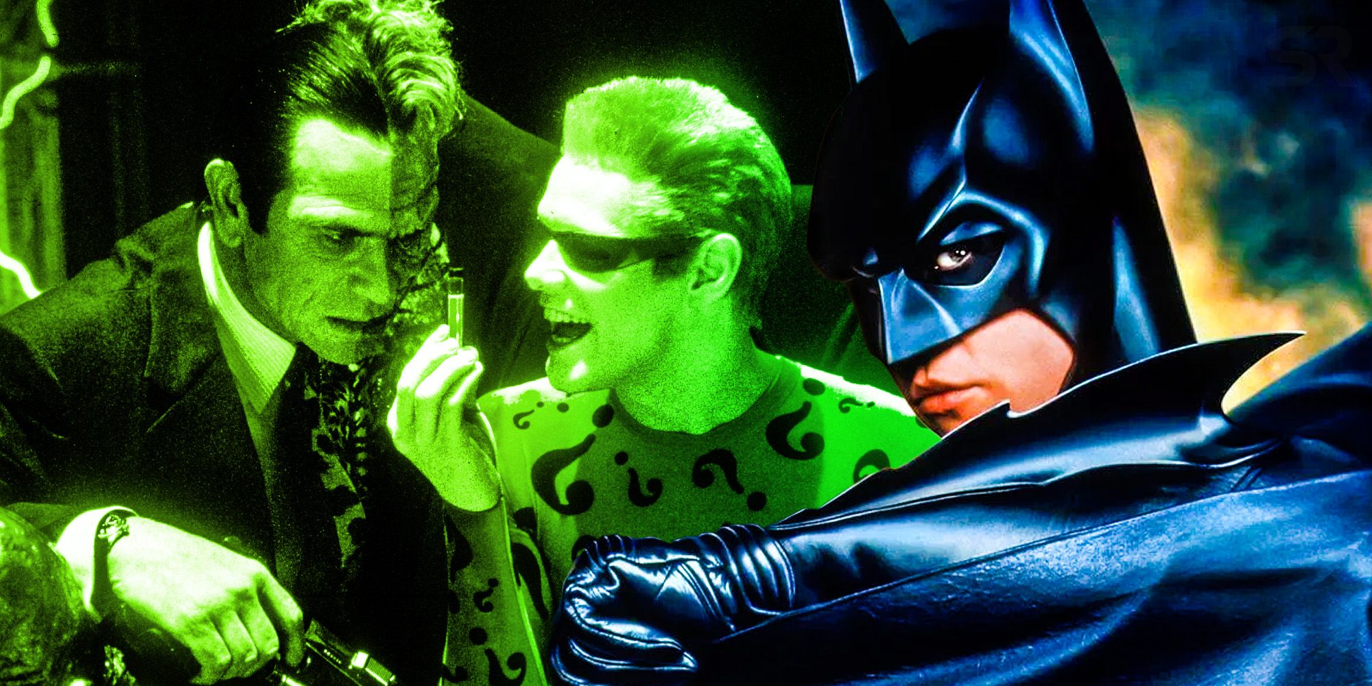 images of the riddler from batman forever movie