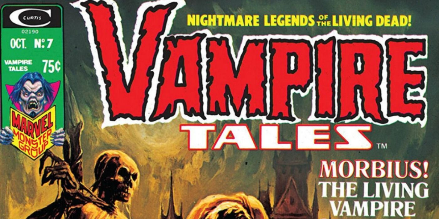 Cover of Vampire Tales 7 comic book from 1975