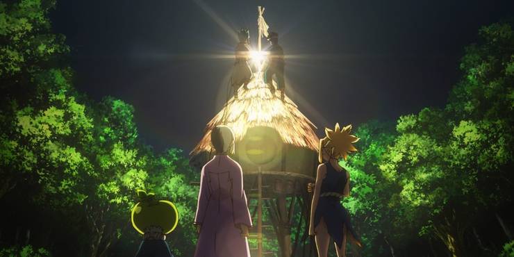 Dr Stone Senku fabrique une lumière électrique.jpg?q=50&fit=crop&w=740&h=370&dpr=1 - Aggretsuko Merch