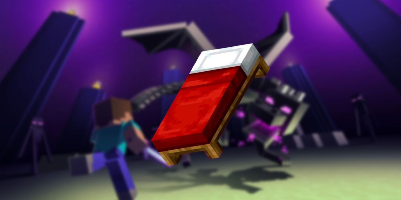 How To Kill The Ender Dragon With Beds In Minecraft Screen Rant