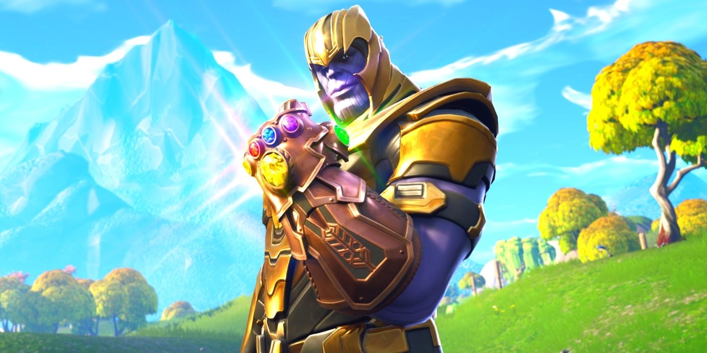 Fortnite Endgame Hero Lost Screen Fortnite Brings Back Thanos This Time As A Skin Screen Rant