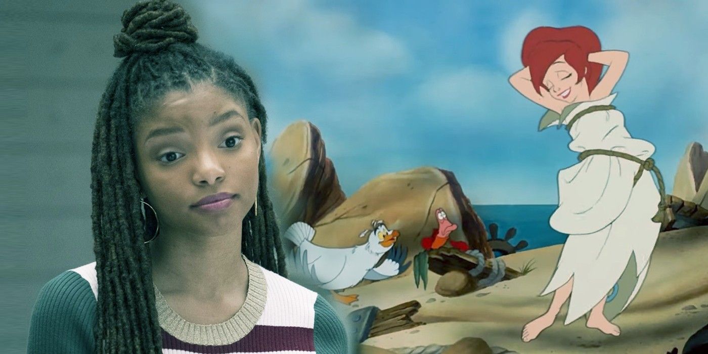 Photos From The Little Mermaid Set Reveal Halle Bailey In Ariel S Iconic Burlap Look Hot