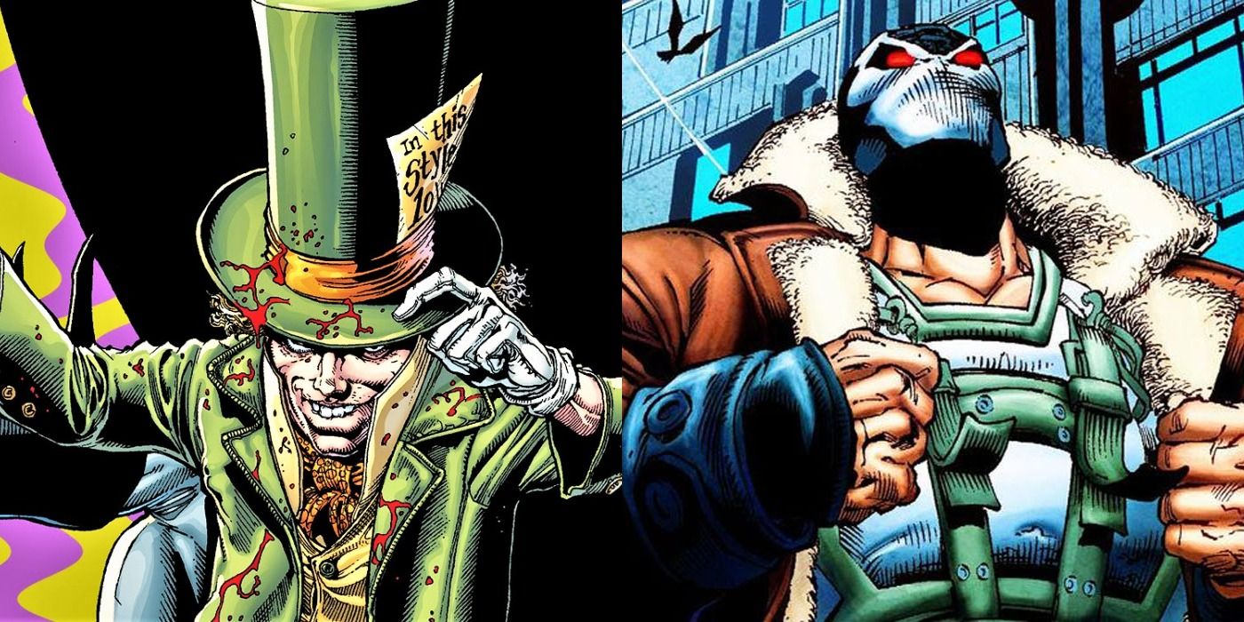 Batman Main Comic Book Villains Ranked Lamest To Coolest