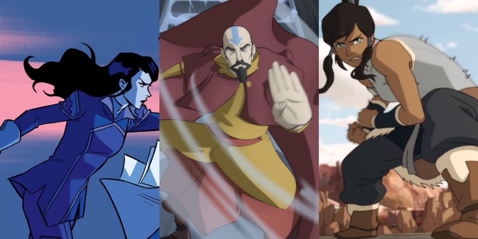 Legend Of Korra The Main Characters Ranked By Fighting Ability