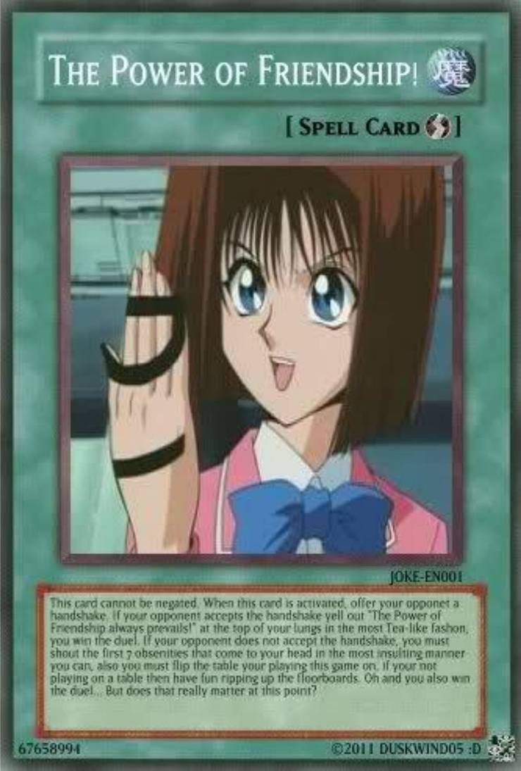 Yu Gi Oh 9 Friendship Memes That Are Too Funny Screenrant Yu Gi Oh 9 Friendship Memes That Are Too Funny Screenrant