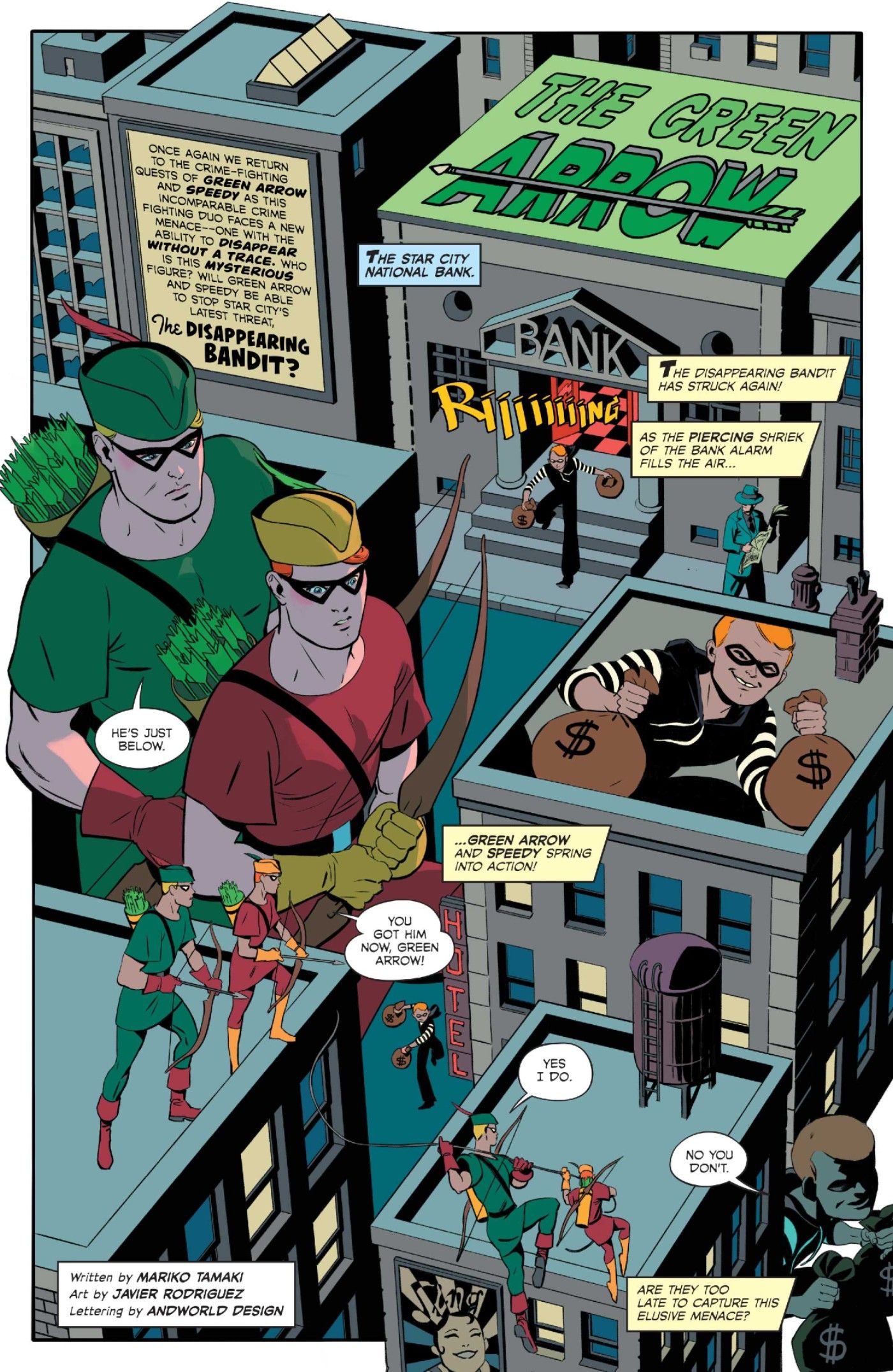 Green Arrow Brings Back His Hilarious Version of the BatSignal