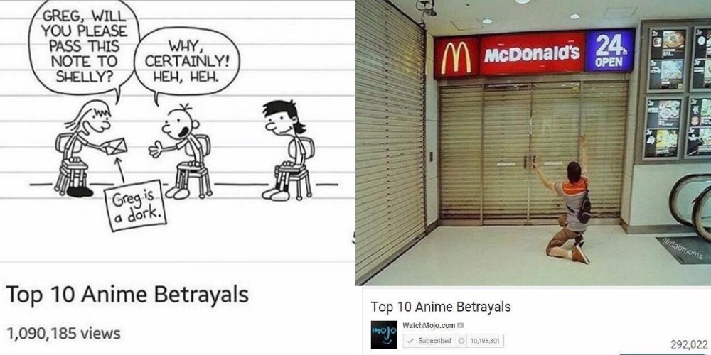 10 Hilarious Top 10 Anime Betrayals Memes We Cant Stop Thinking About