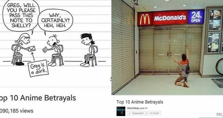 10 Hilarious Top 10 Anime Betrayals Memes We Can T Stop Thinking About