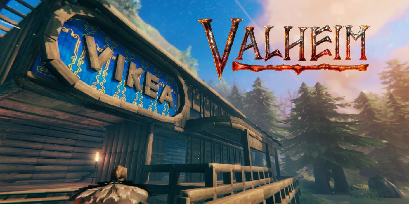 Valheim Server Constructs VikingThemed Ikea Store [UPDATED]