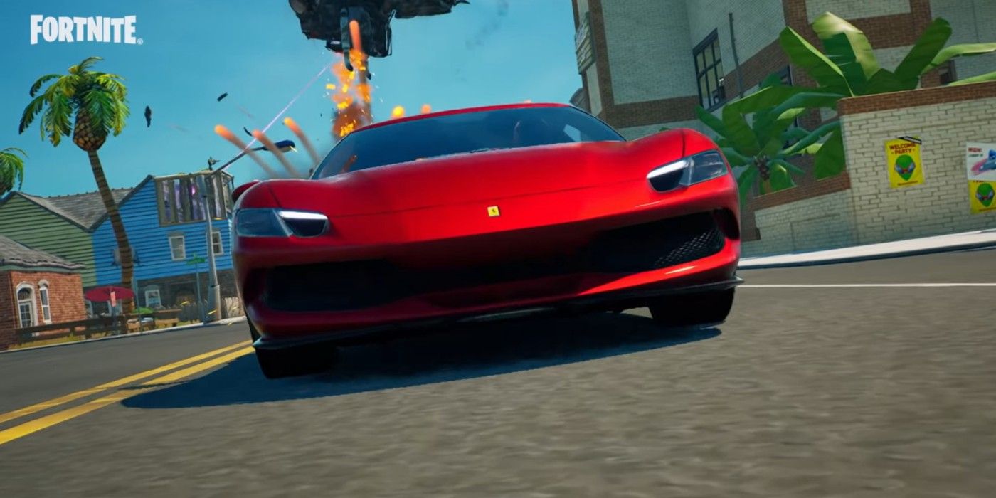 How to Drive a Ferrari 296 GTB in Fortnite