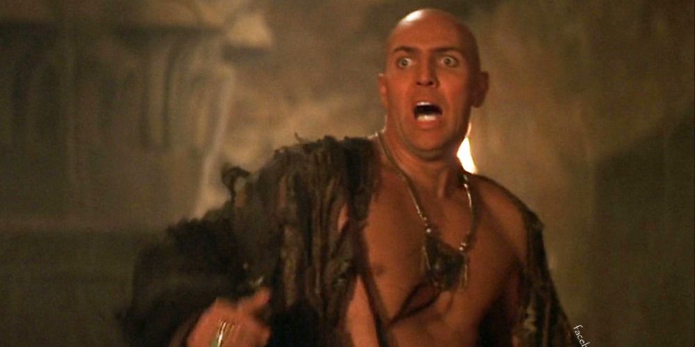 Imhotep screaming in The Mummy