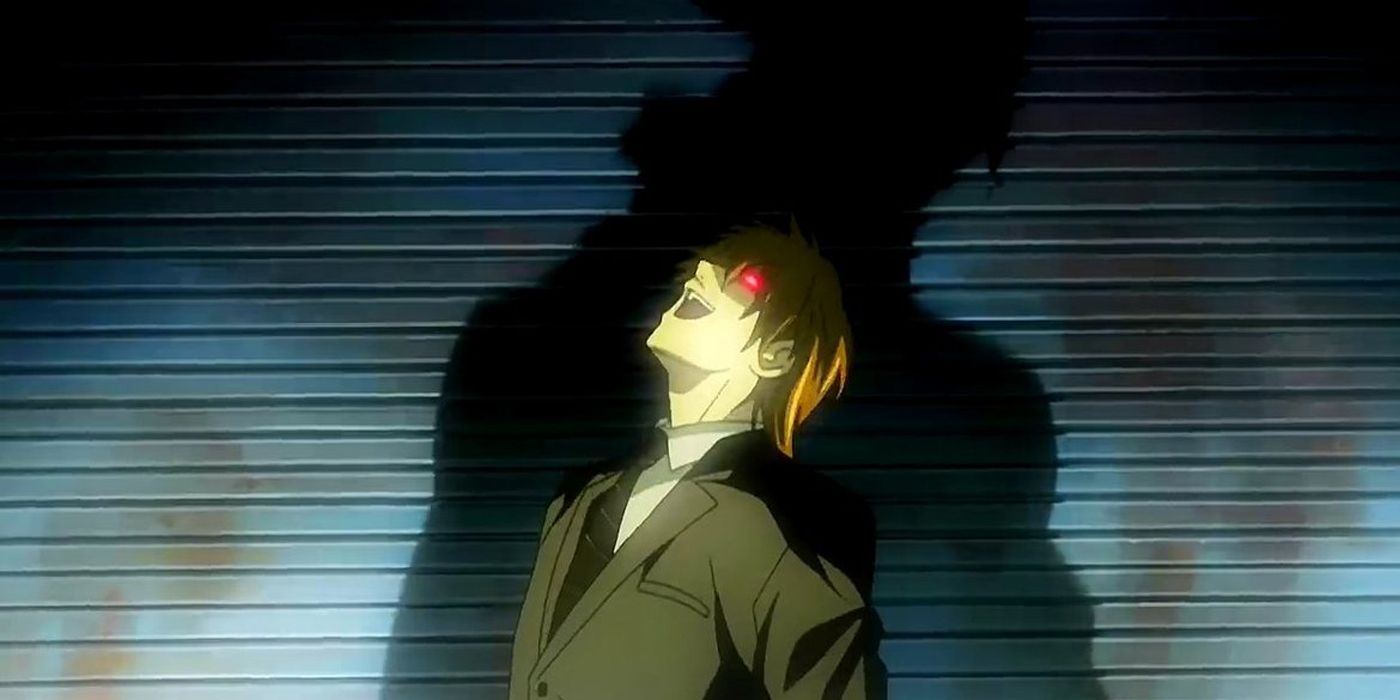 Light Yagami from Death Note evil laughter