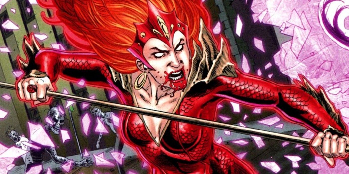 Aquaman Queen Meras Rage Made Her A Red Lantern in DC Comics
