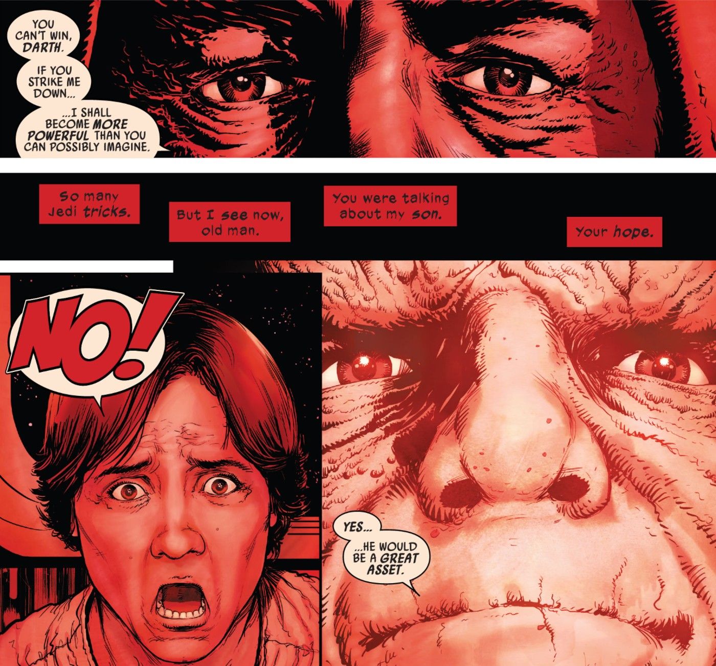 Darth Vader Admits He Didn T Understand Obi Wan S Final Words