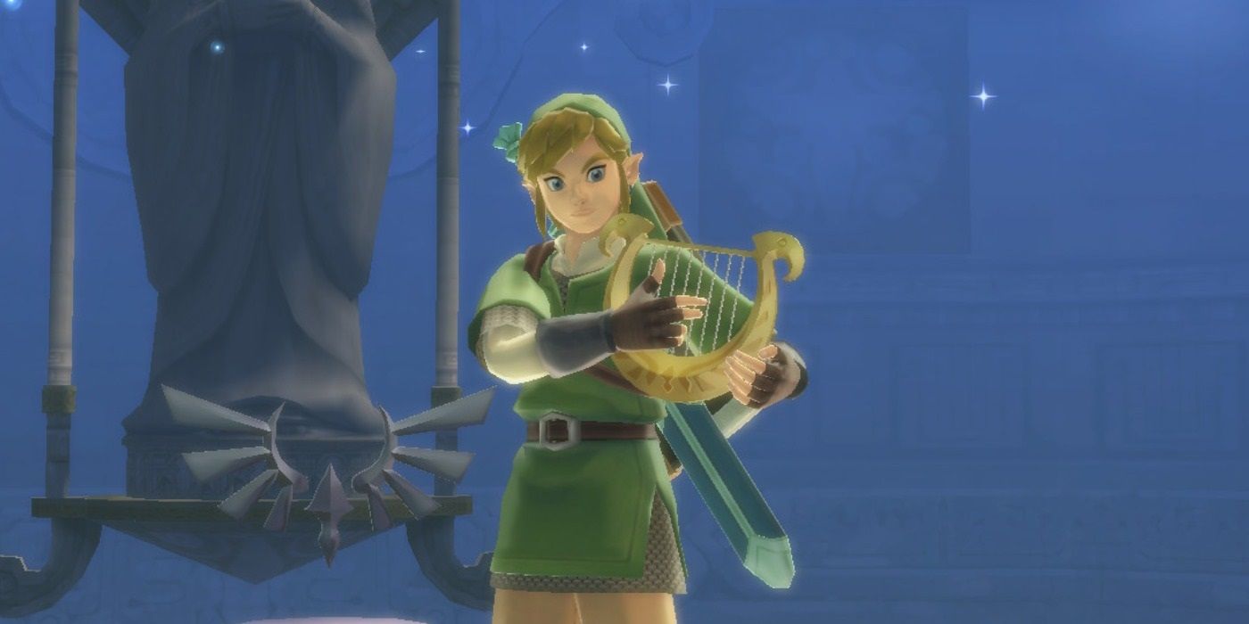 The Legend of Zelda Skyward Sword HD Link Harp