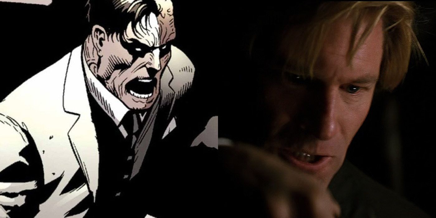 Two Face Film Comic Differences Personality