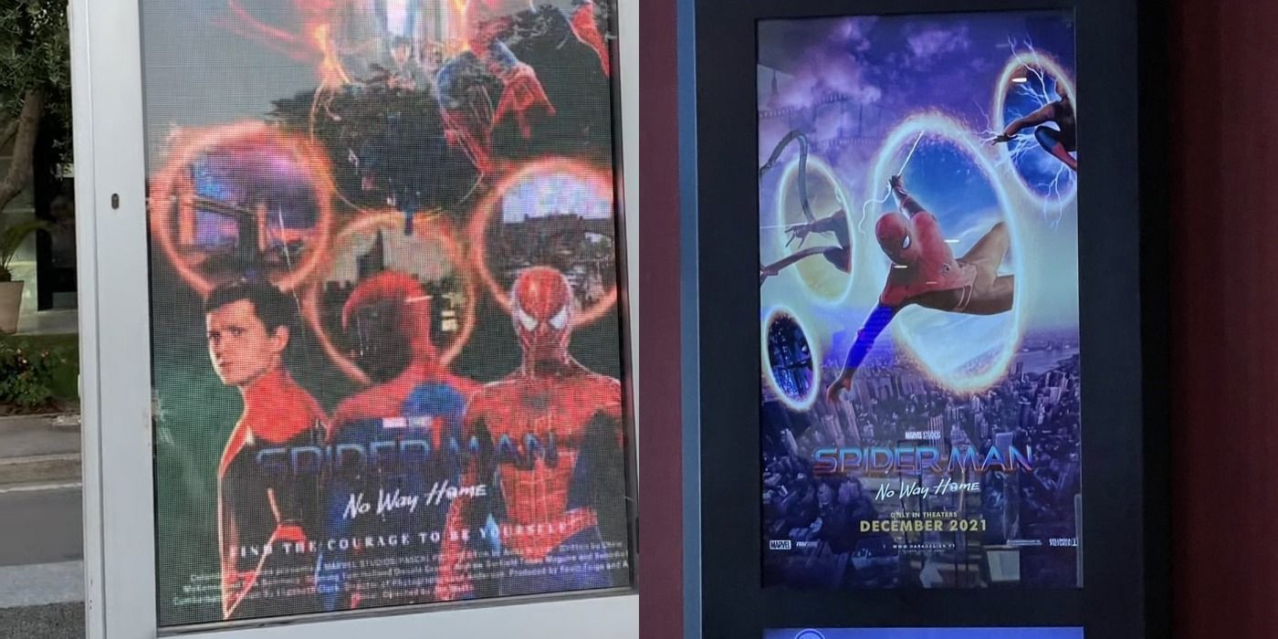 Spider-Man: No Way Home Fan Posters Used By Theaters to ...