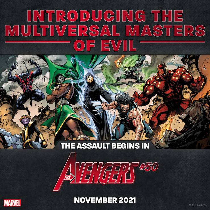 The Multiversal Masters of Evil