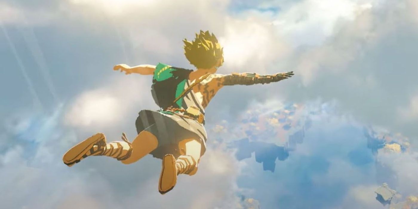 Breath of the Wild Player Flies Without a Paraglider Using Cucco Glitch