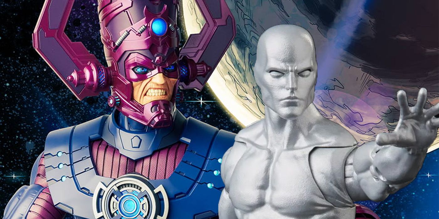 Silver Surfer Joins Massive Galactus In Epic Marvel Legends Figure