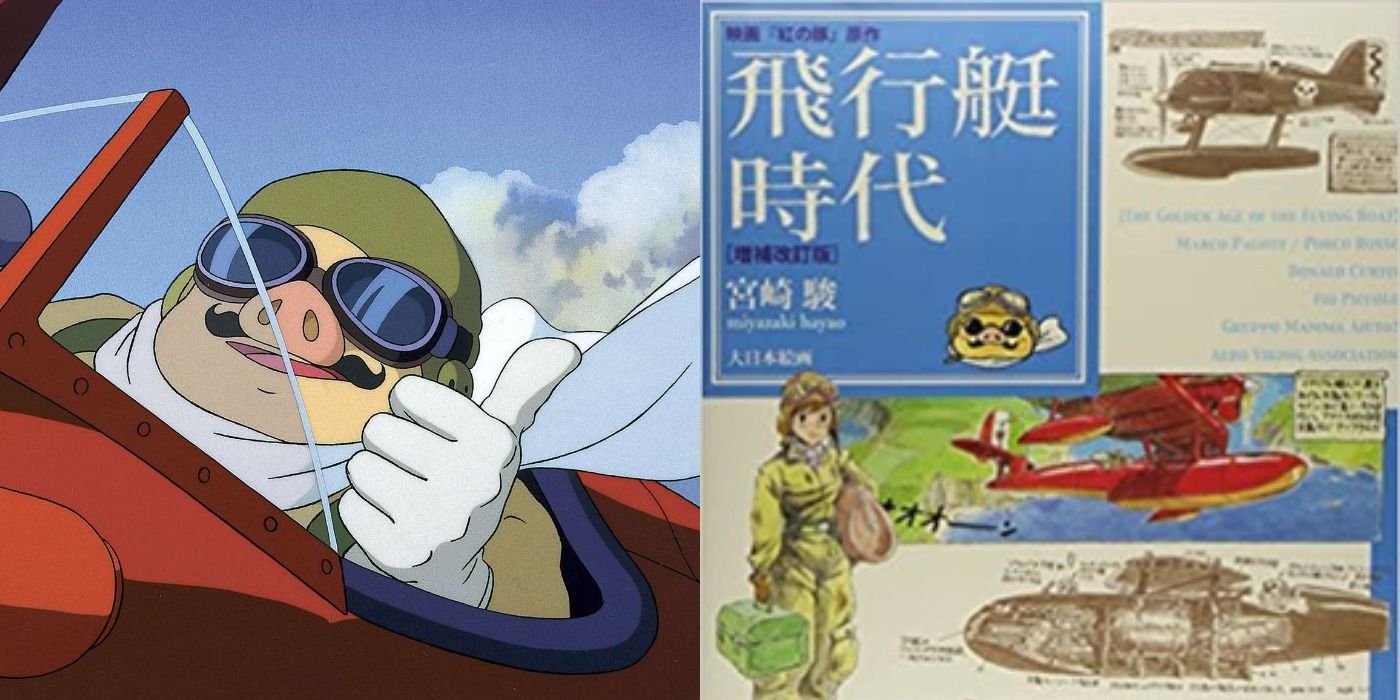 Porco Rosso Studio Ghibli Hik tei Jidai Manga
