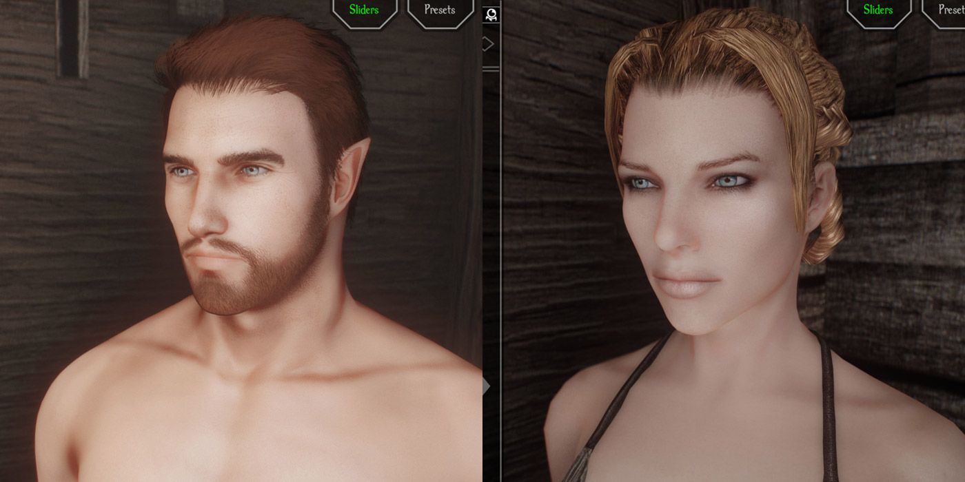 skyrim special edition character customization