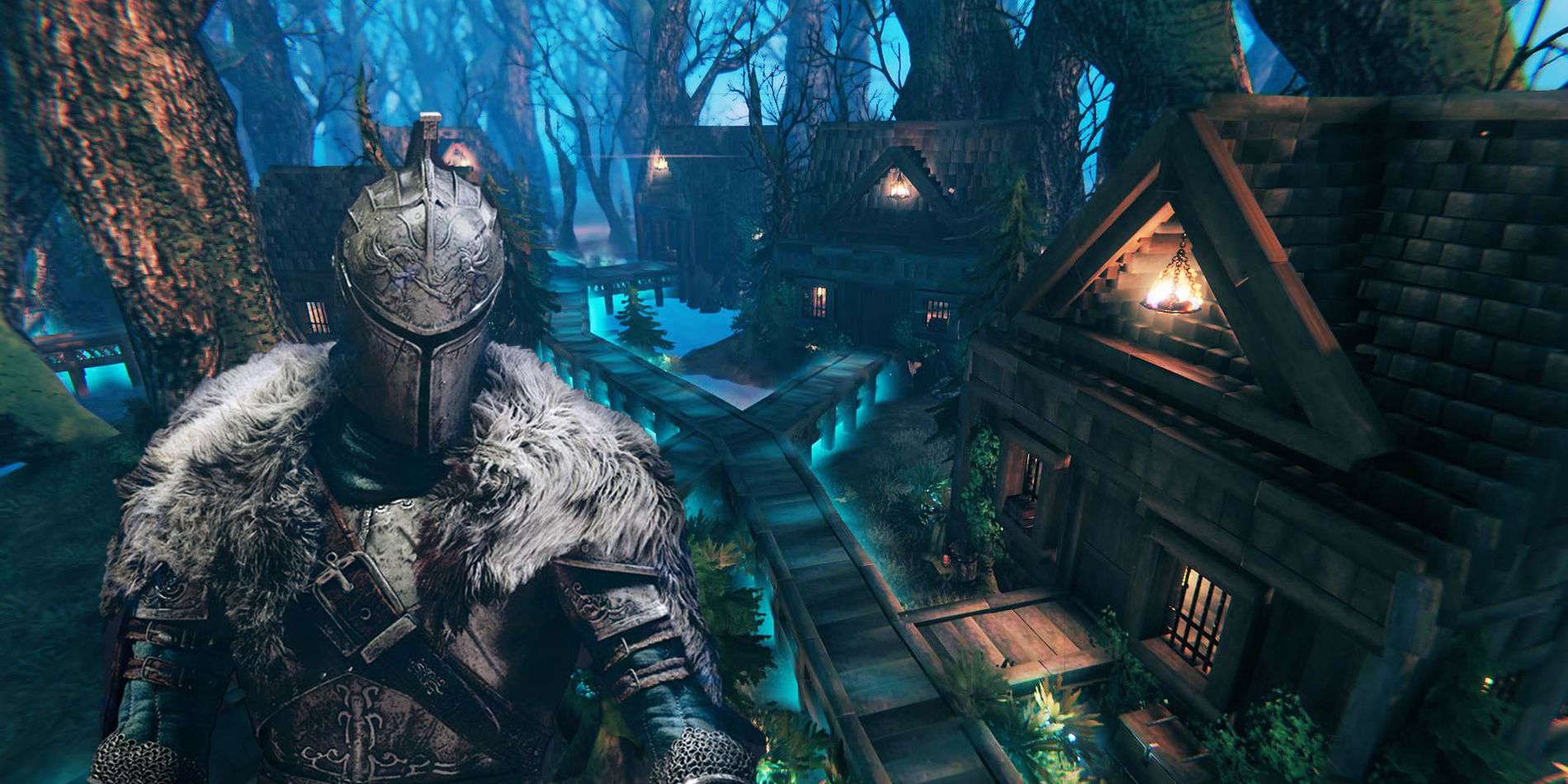 Dark Souls Swamp Area Reimagined In Valheim Screen Rant