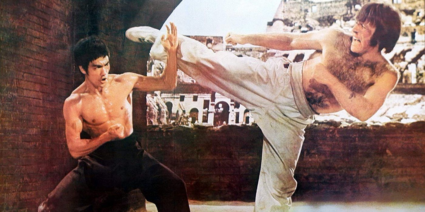 How Bruce Lee's Illegal Chuck Norris Fight Happened | Screen Rant