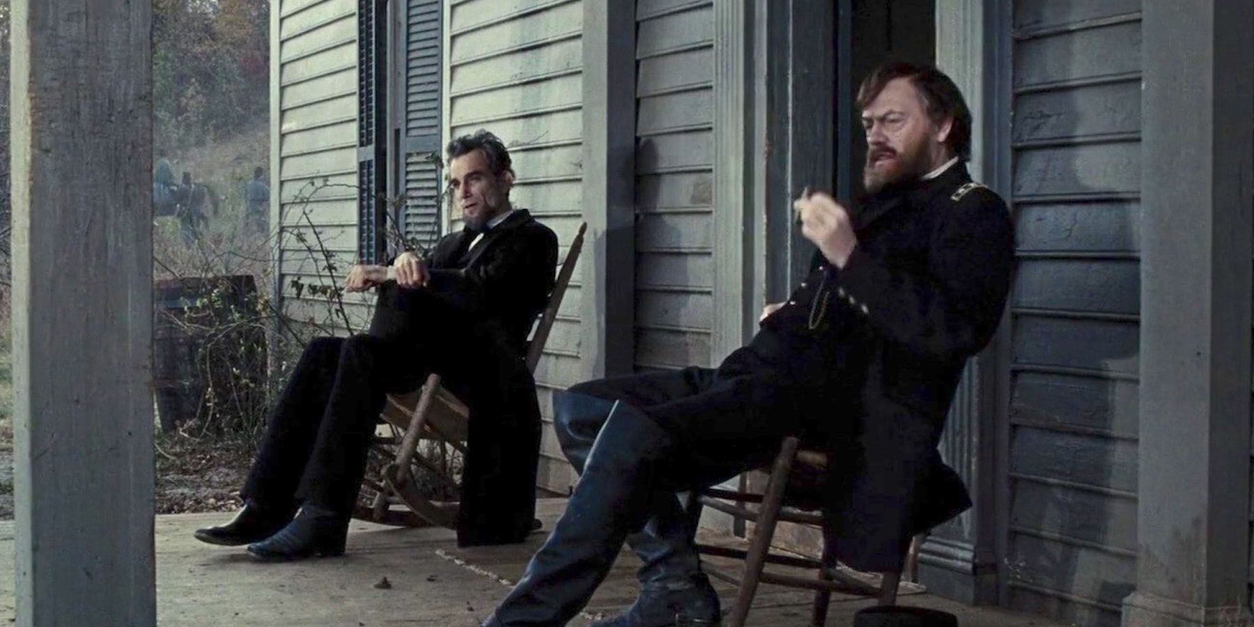 Daniel Day Lewis and Jared Harris in Lincoln Cropped