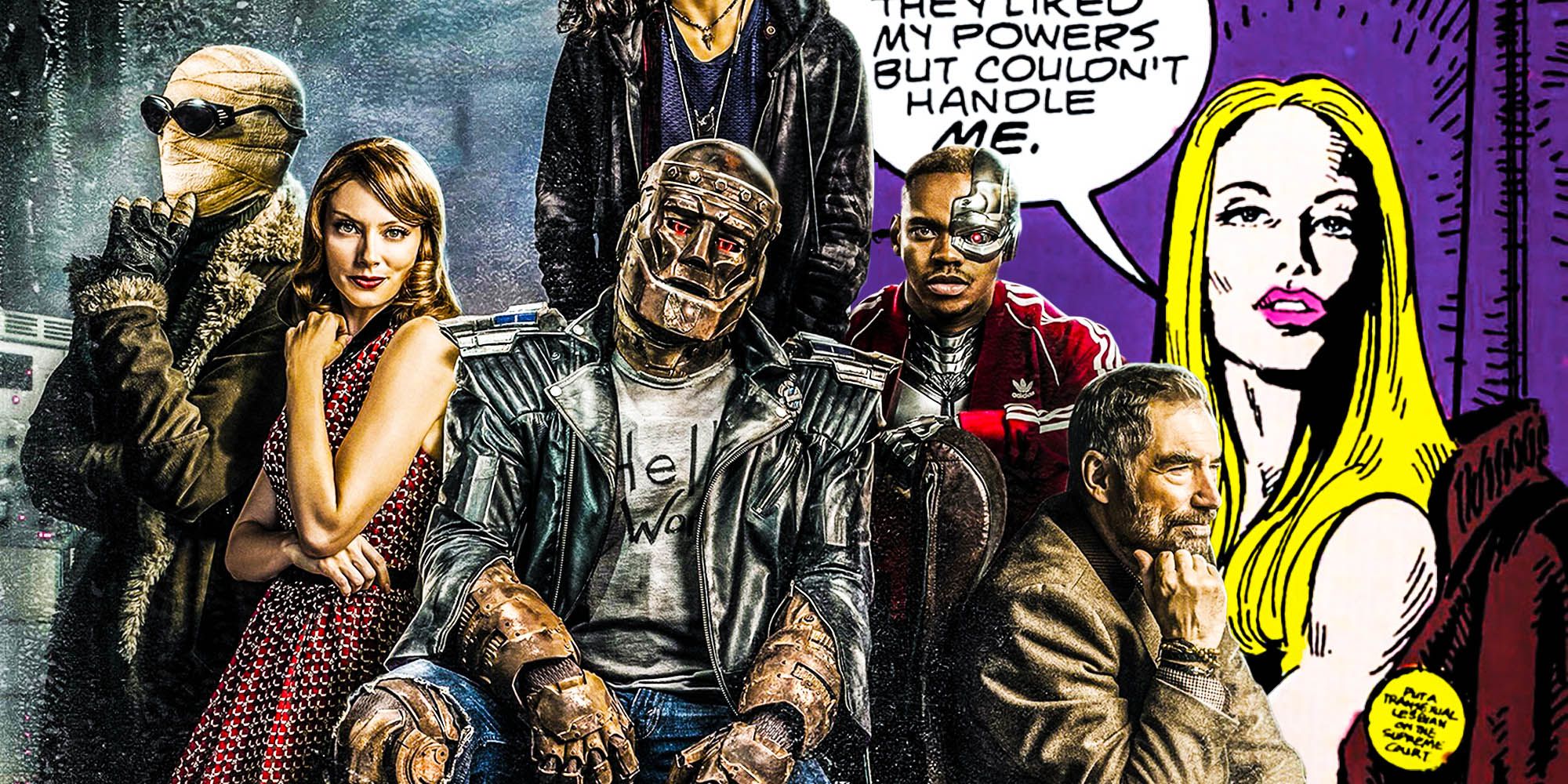 Why Doom Patrol Can Introduce DC’s Original Trans Superhero