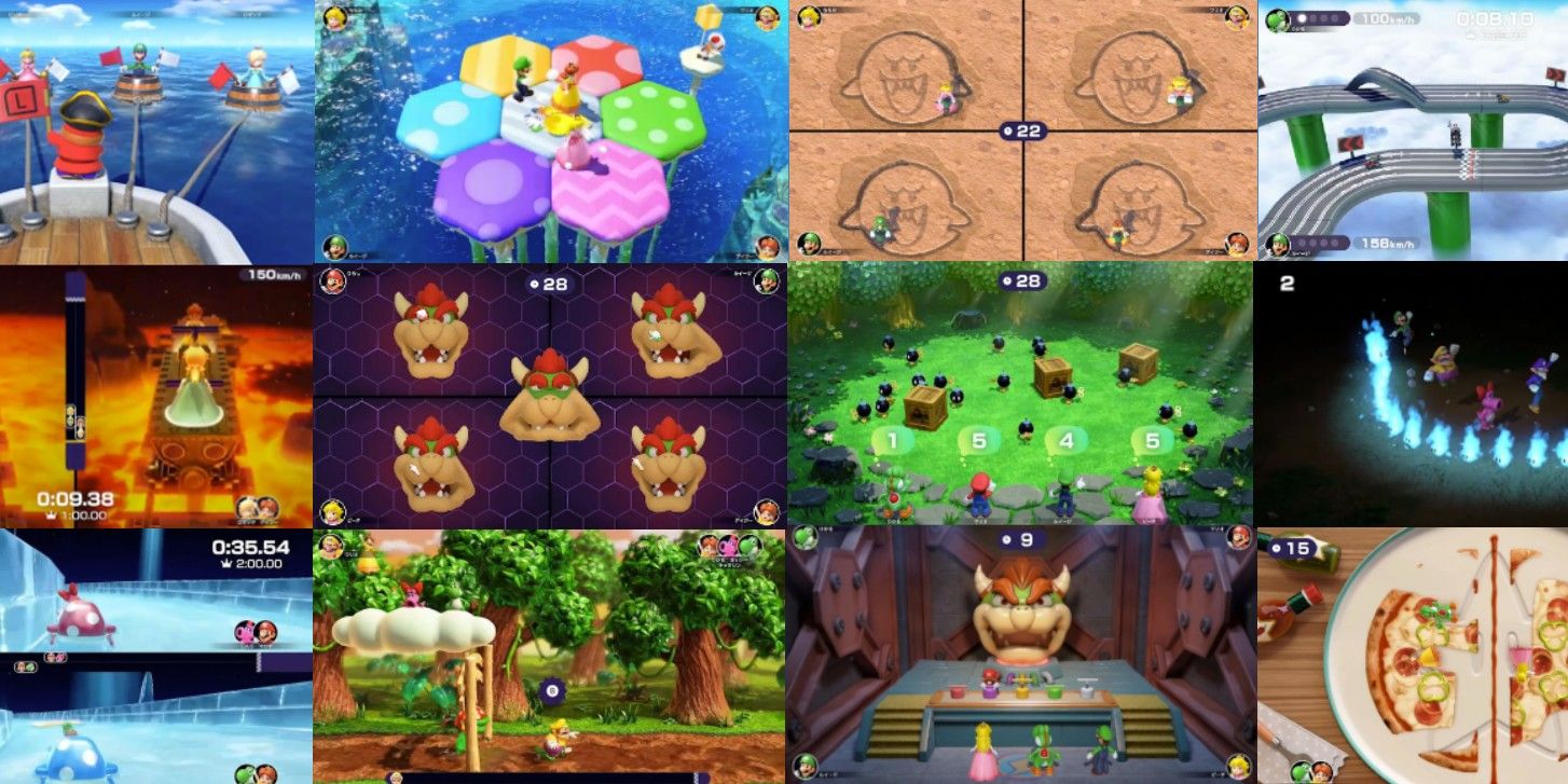 mario party 2 all minigames