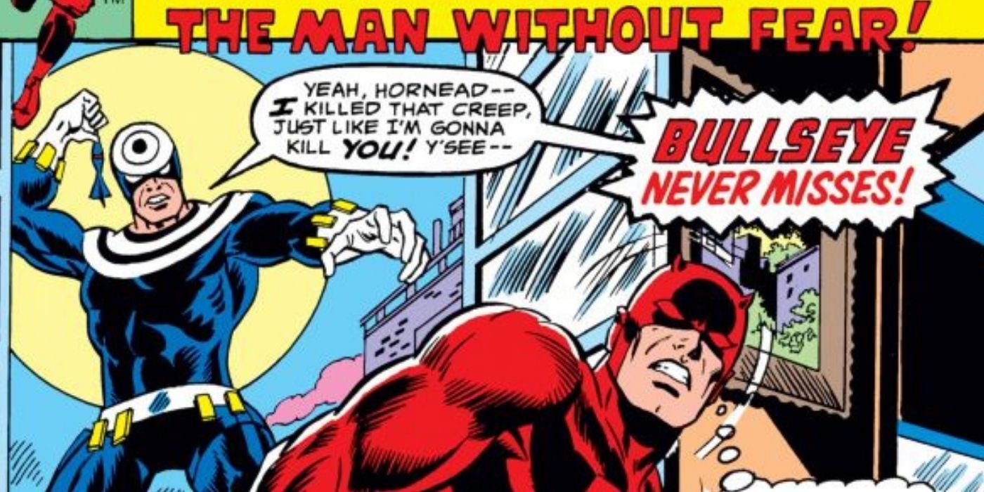 Marvel Comics Daredevil 131 Watch Out for Bullseye He Never Misses