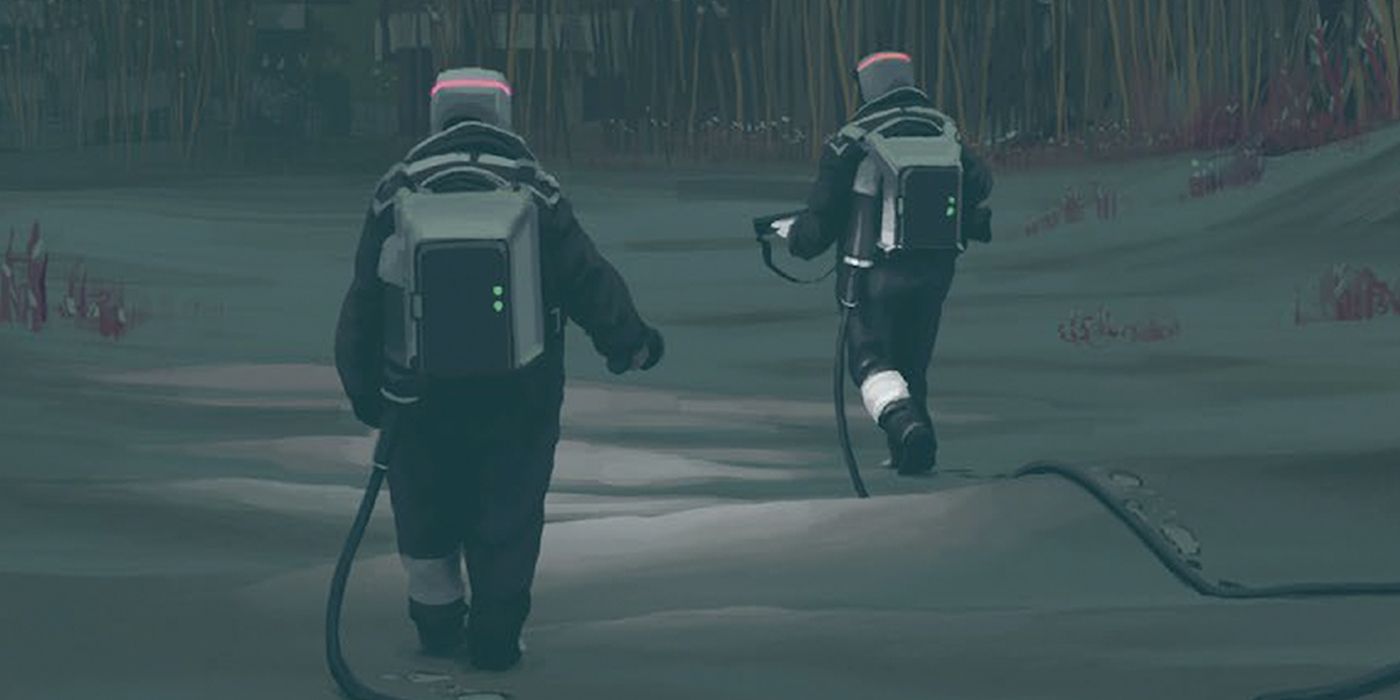 Simon Rabbit Labyrinth Simon Stålenhag's The Labyrinth First Look (Exclusive)