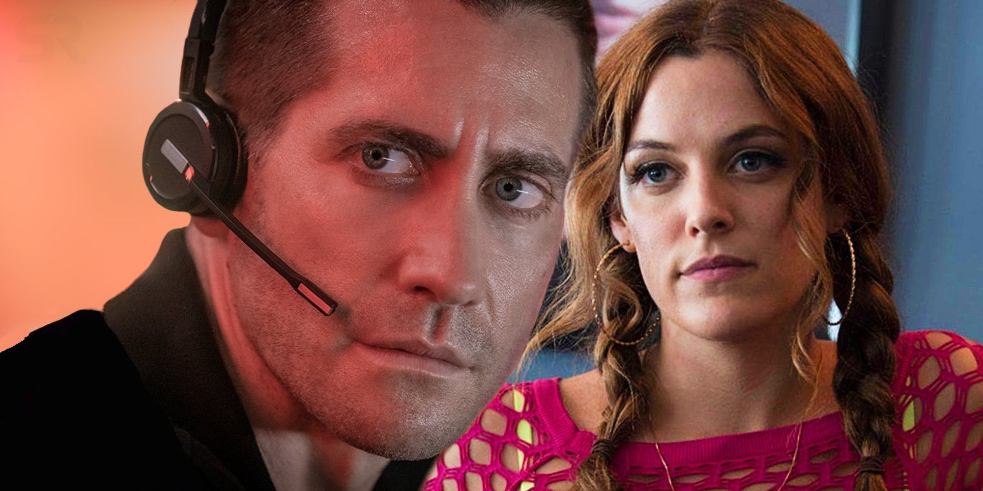 The Guilty Cast Character Guide Screen Rant   The Guilty Movie Cast Jake Gyllenhaal Riley Keough SR 