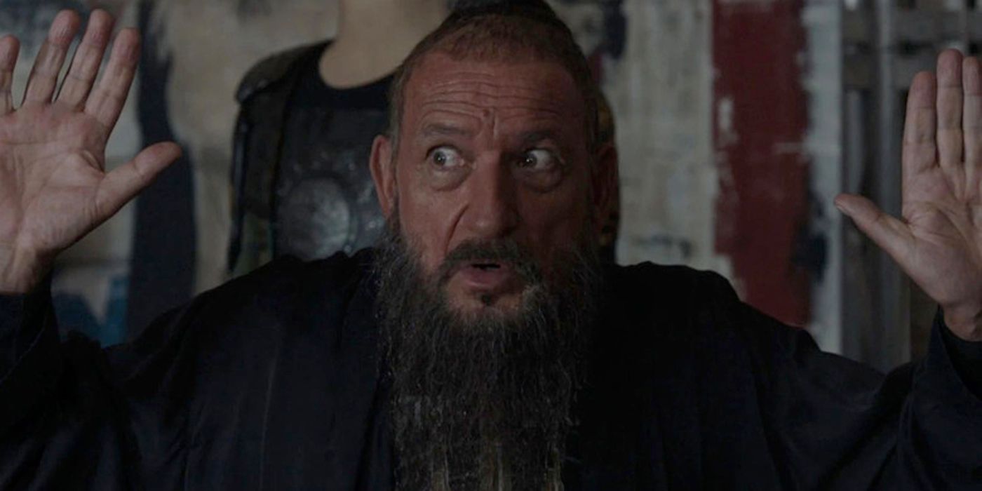 Trevor Slattery surrendering in Iron Man 3